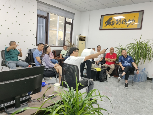 新型生物质好色先生下载安装——客户交流精彩瞬间